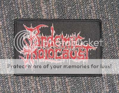 image of pandemic holocaust logo patch